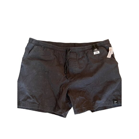 No Boundaries Men's Size 2XL Charcoal Gray Drawstring Casual Shorts NWT - Picture 1 of 4